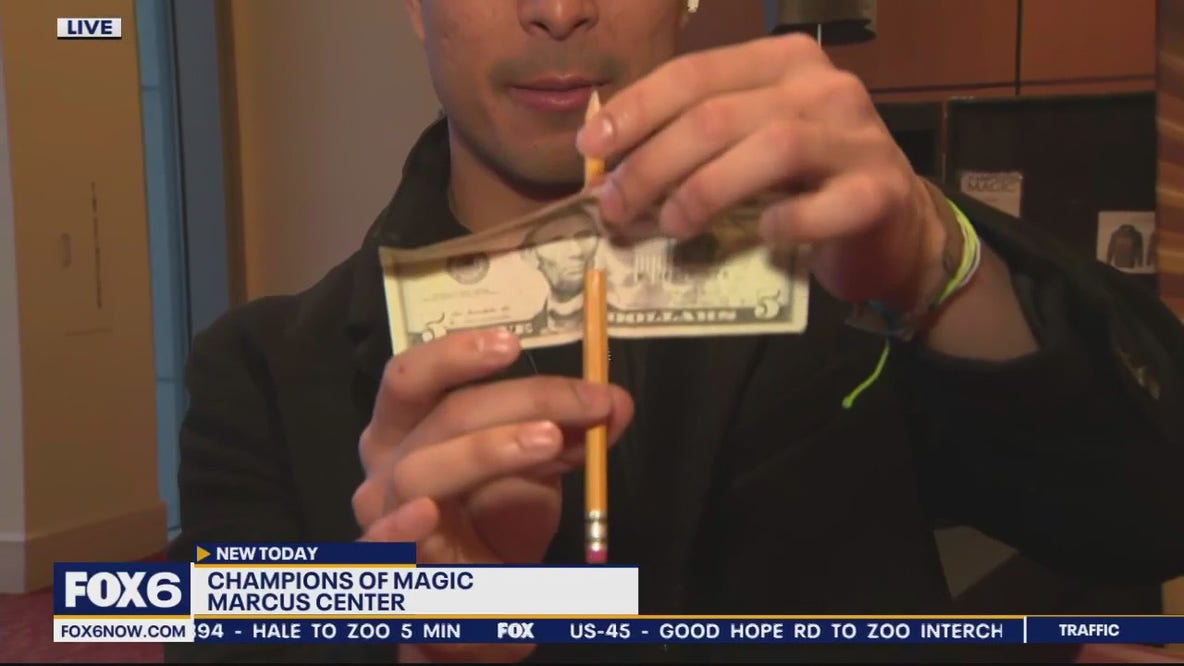 Champions of Magic at the Marcus Center; magic tricks